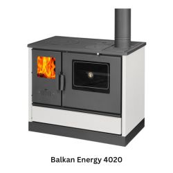 Küchenofen mit Backofen und Kochplatte Balkan Energy 4020